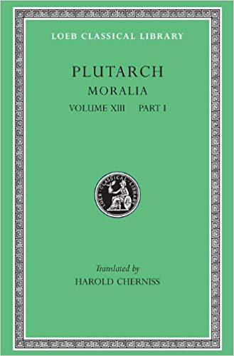 Plutarch Moralia Vol. XIII